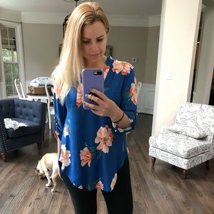 Floral blouse